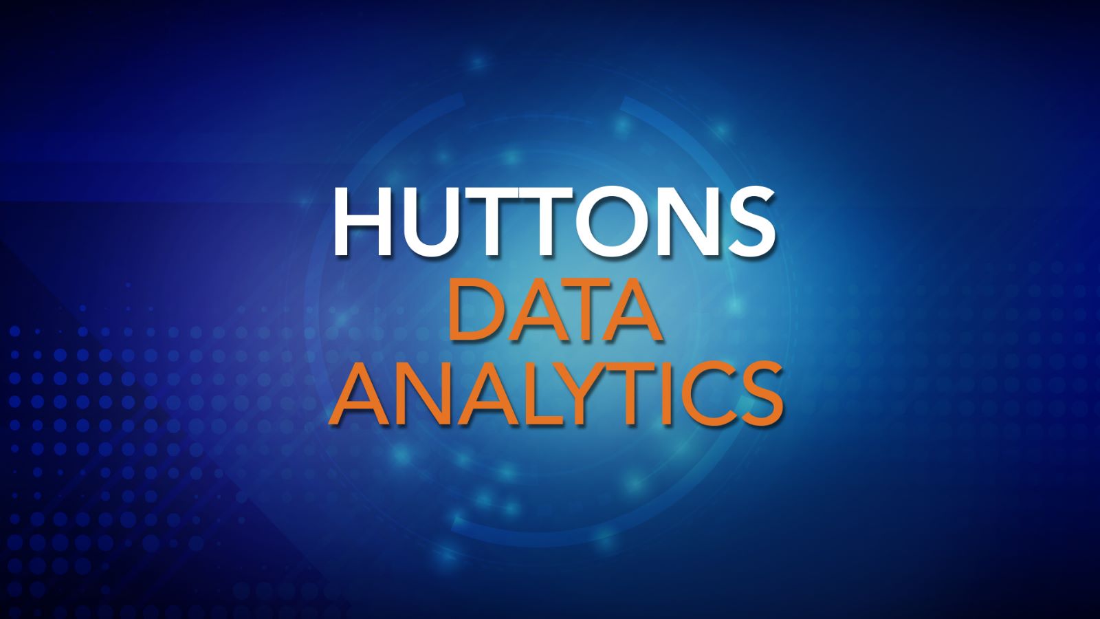 Huttons Data Analytics